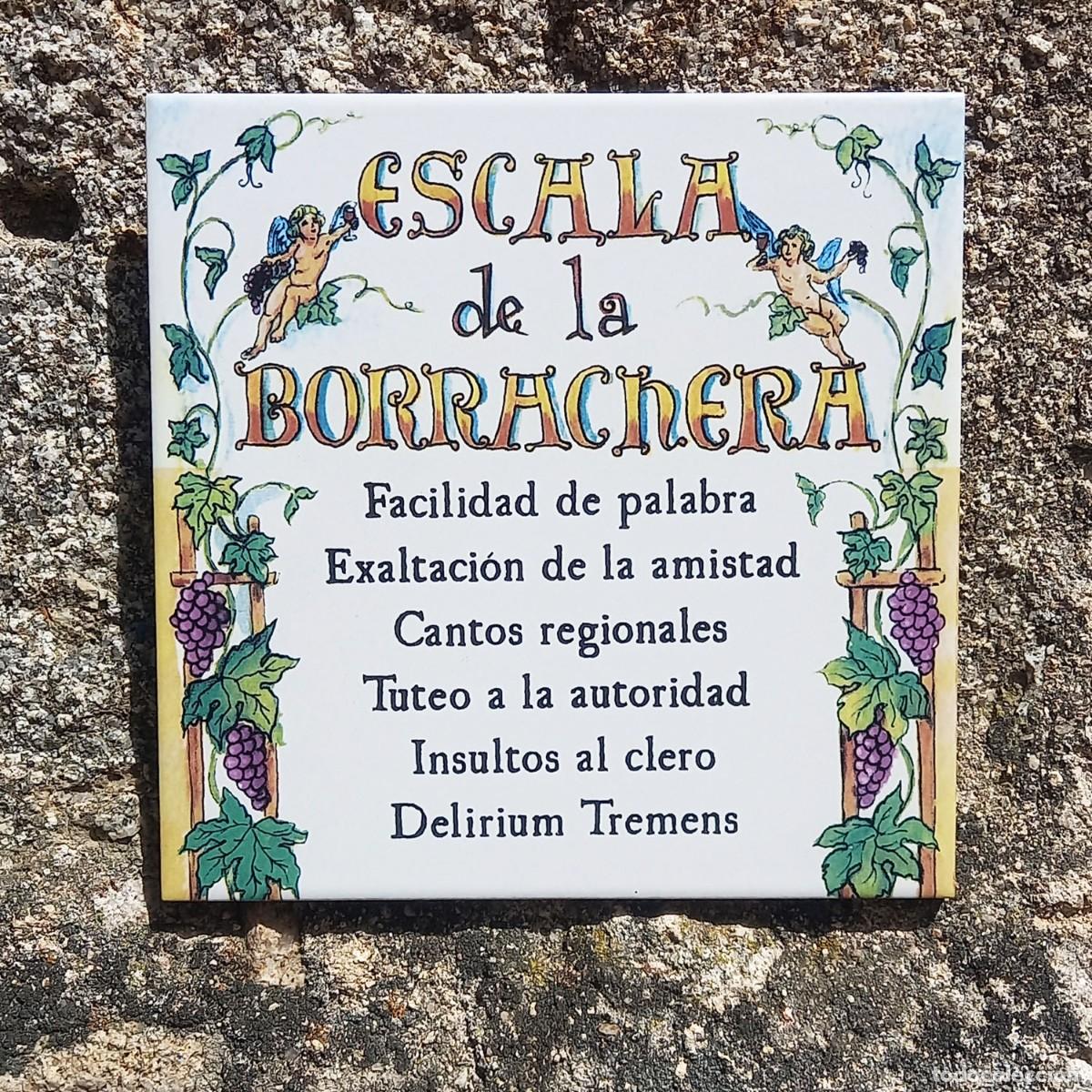 Artesan&iacute;a: Escala de la borrachera - Foto 1