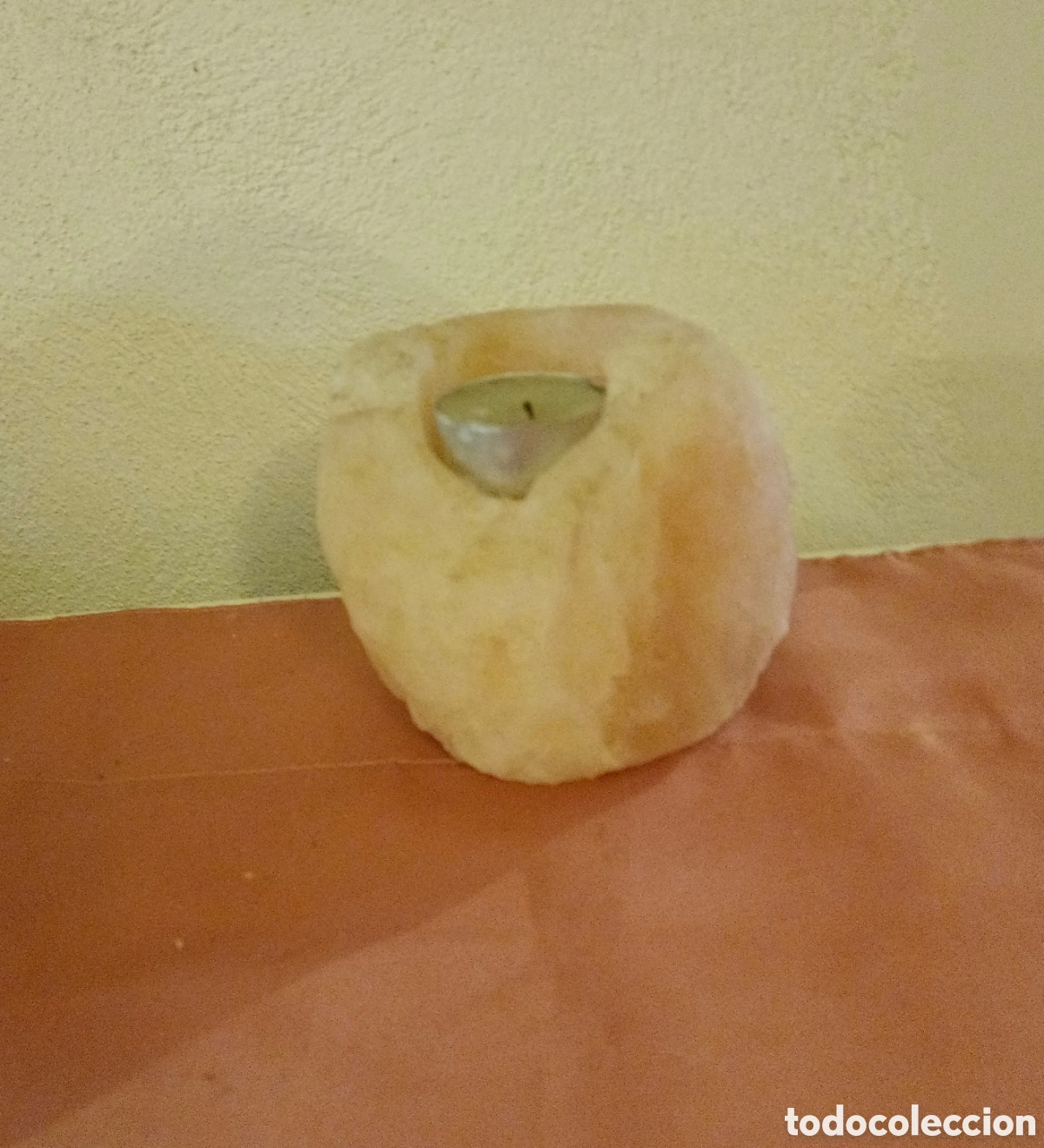Artesan&iacute;a: Lampara de sal con vela - Foto 4