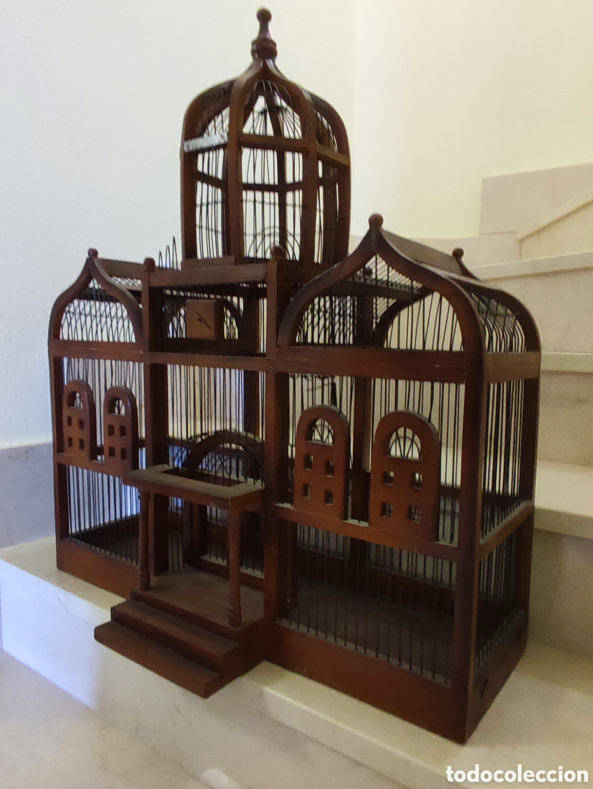 Artesan&iacute;a: Jaula oriental de madera - Foto 2