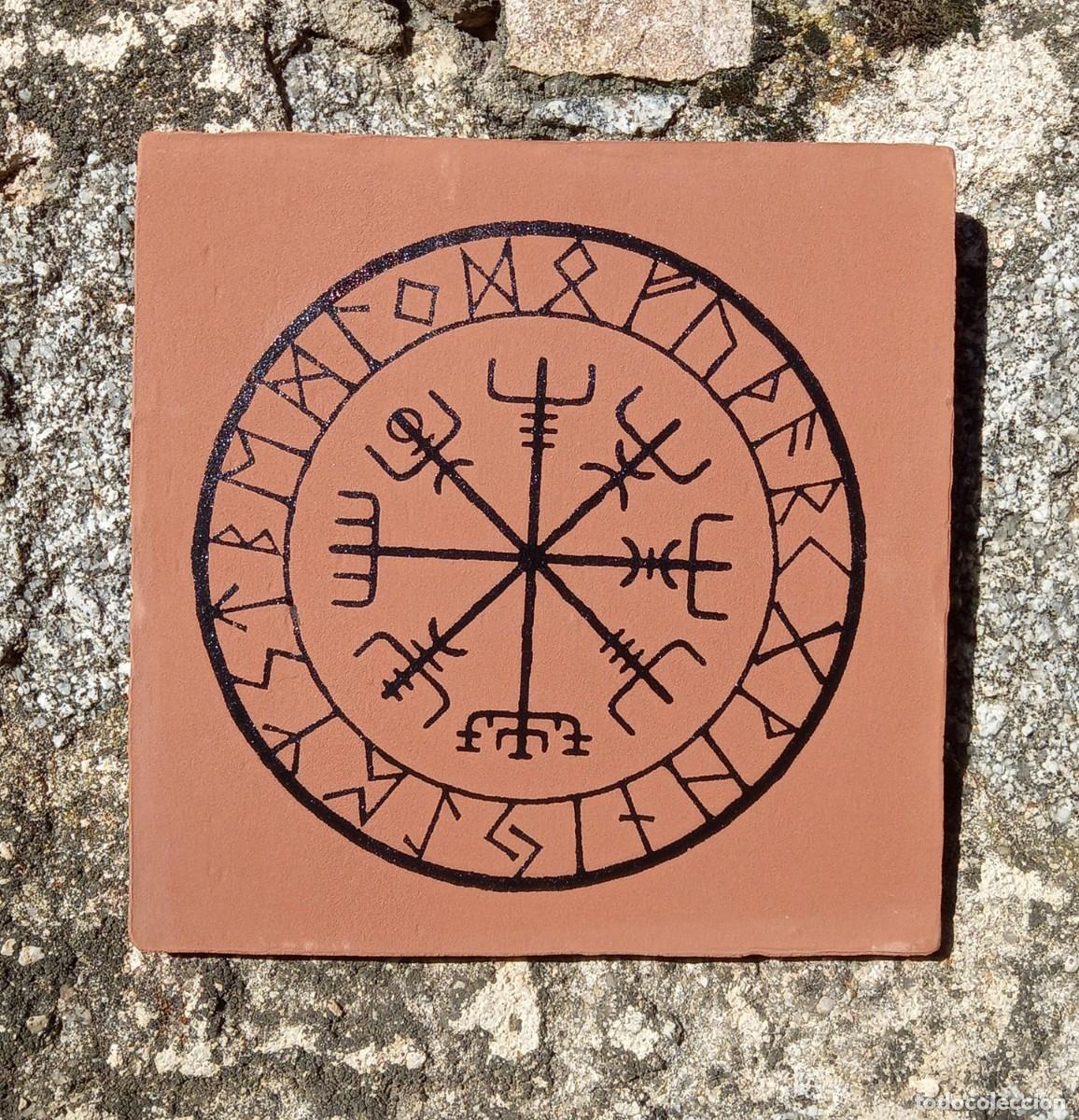 Artesan&iacute;a: Azulejo Br&uacute;jula vikinga - Foto 1