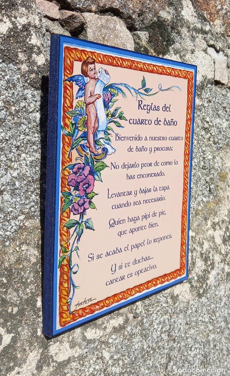 Artesan&iacute;a: Reglas del cuarto de ba&ntilde;o - Foto 2