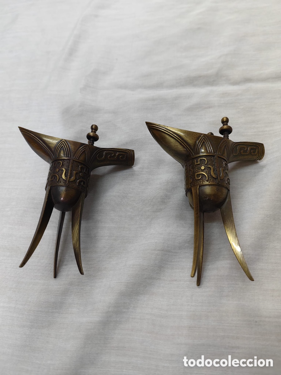 Artesan&iacute;a: Copas de bronce chinas - Foto 2