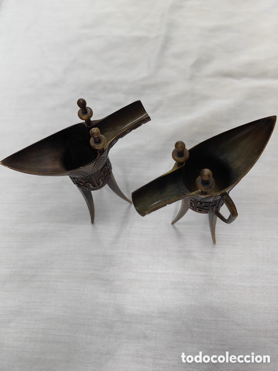 Artesan&iacute;a: Copas de bronce chinas - Foto 3