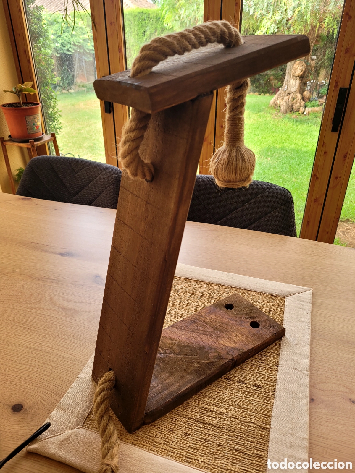 Artesan&iacute;a: Lampara r&uacute;stica personalizable - Foto 4