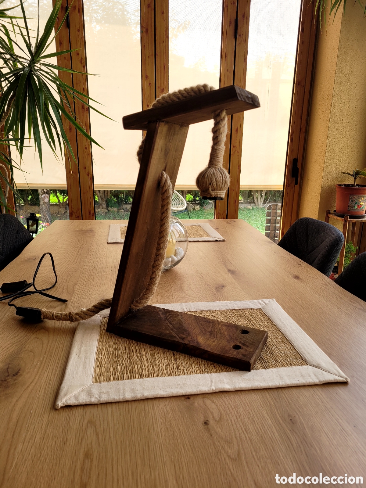 Artesan&iacute;a: Lampara r&uacute;stica personalizable - Foto 1