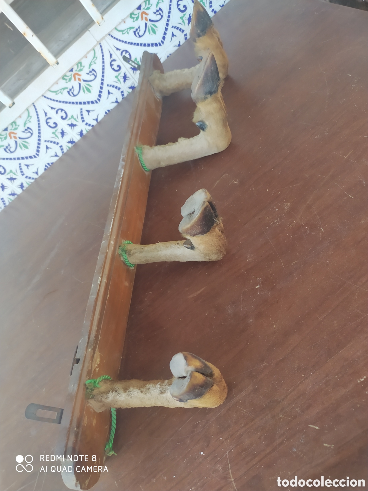 Artesan&iacute;a: Perchero de Pezu&ntilde;as de Venado - Foto 3