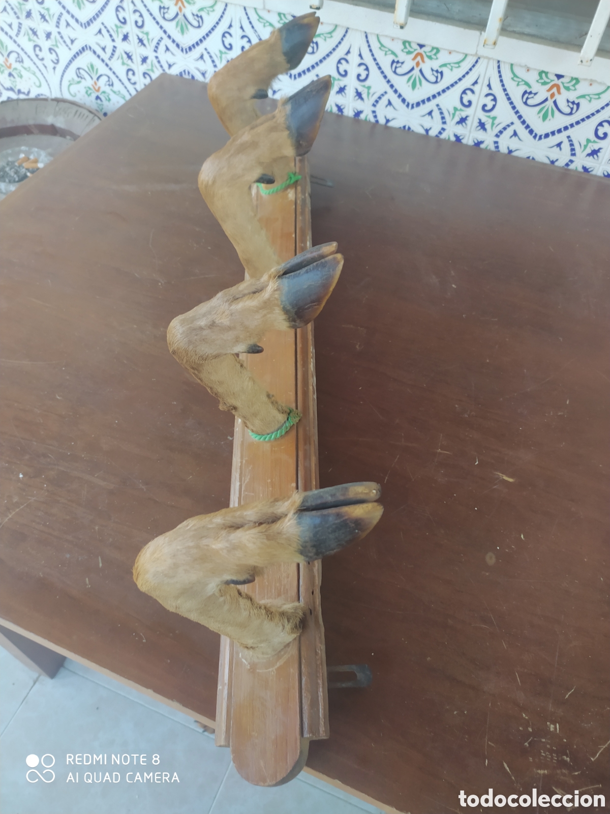 Artesan&iacute;a: Perchero de Pezu&ntilde;as de Venado - Foto 1