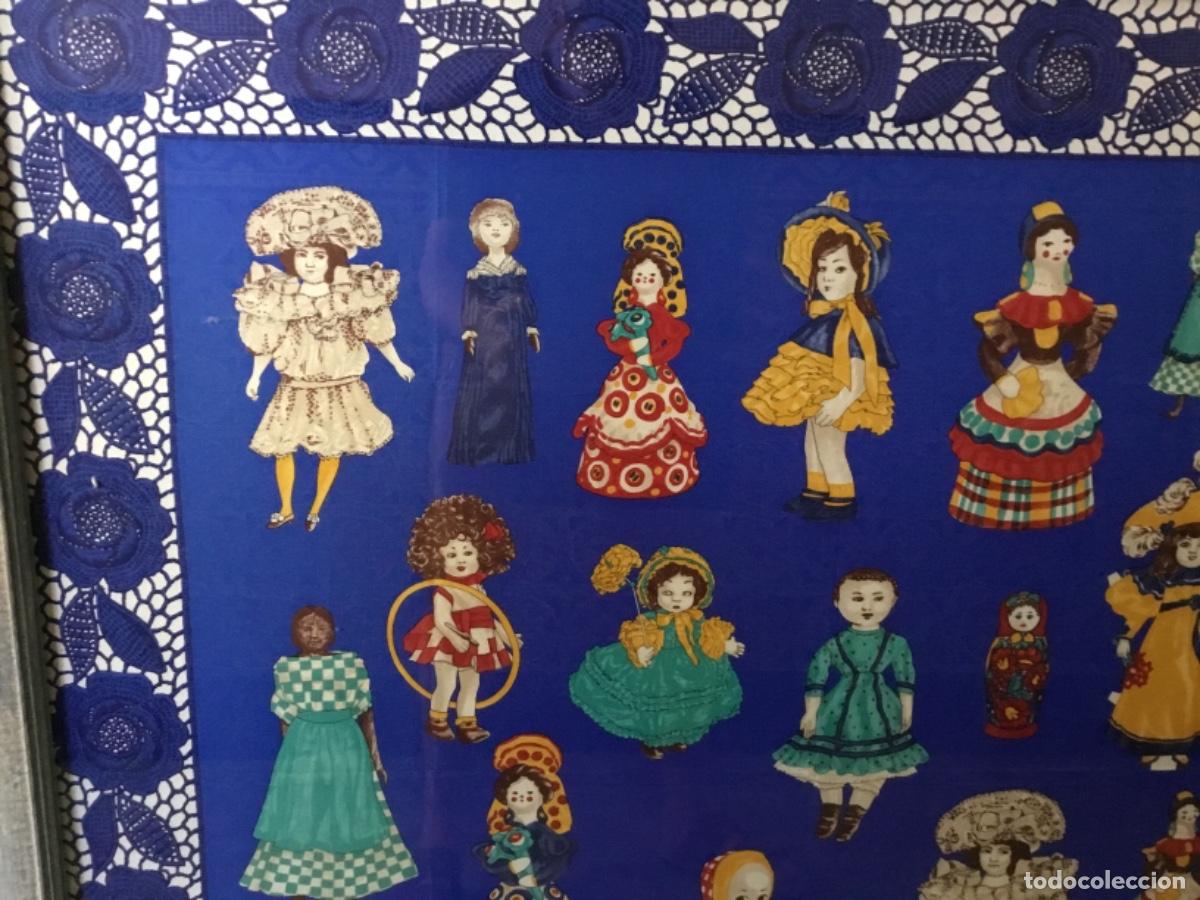 Artesan&iacute;a: Mu&ntilde;ecas antiguas enmarcadas - Foto 2