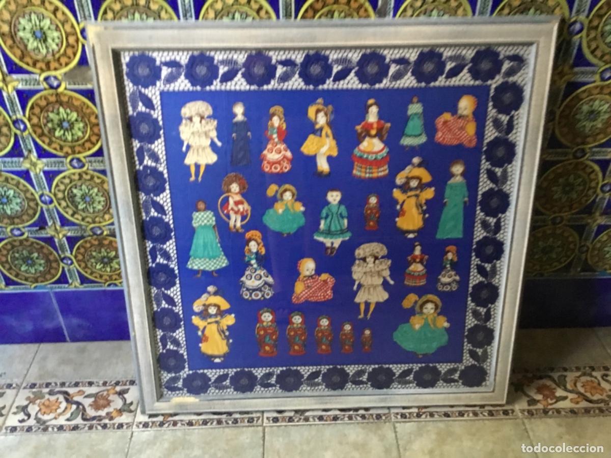 Artesan&iacute;a: Mu&ntilde;ecas antiguas enmarcadas - Foto 12