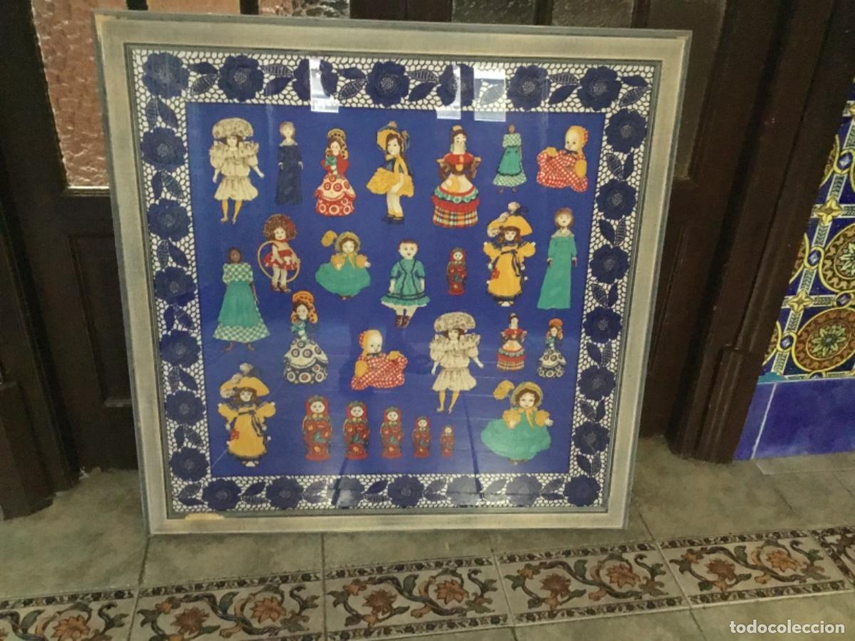 Artesan&iacute;a: Mu&ntilde;ecas antiguas enmarcadas - Foto 14
