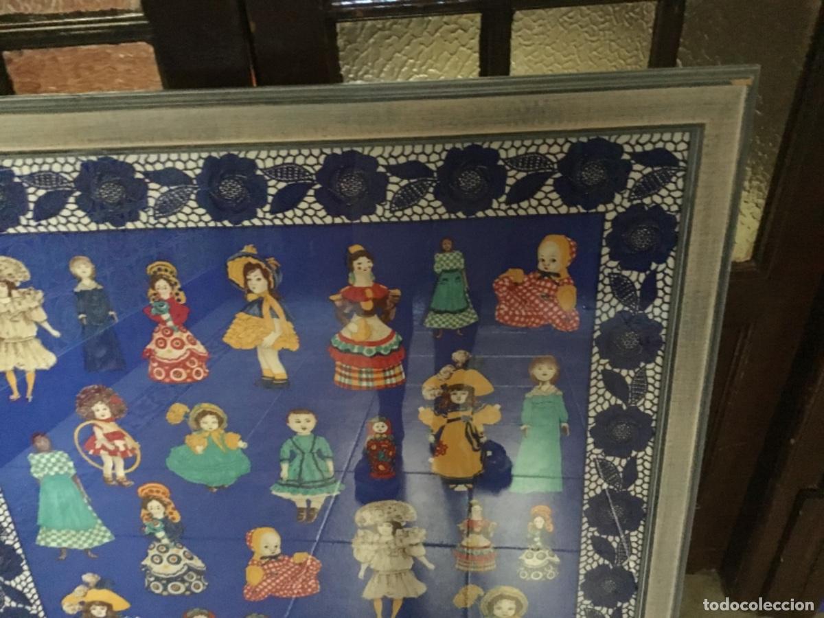 Artesan&iacute;a: Mu&ntilde;ecas antiguas enmarcadas - Foto 15