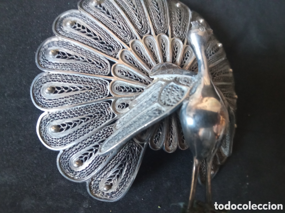 Artesan&iacute;a: Pavo Real de plata - Foto 2
