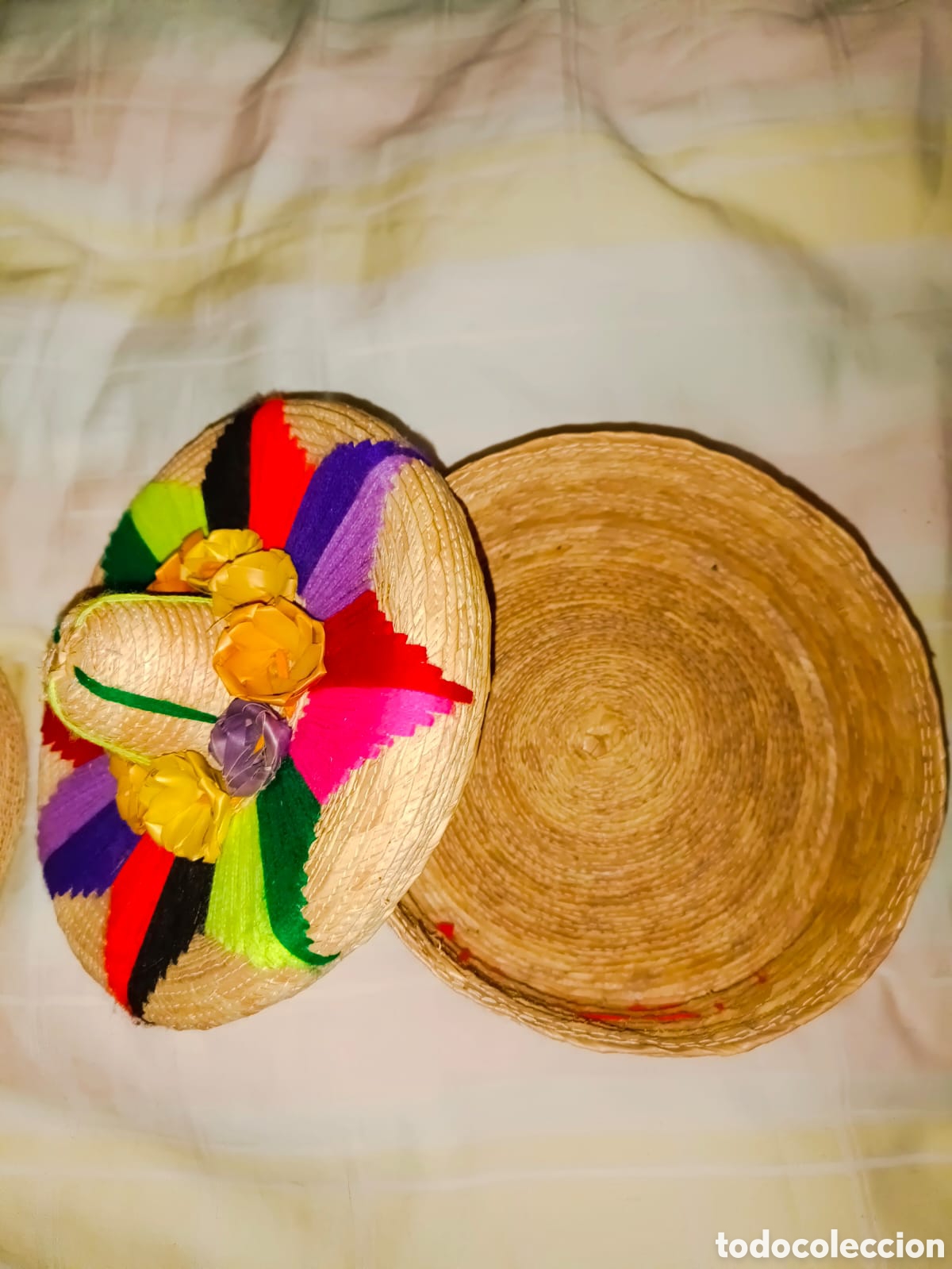 Artesan&iacute;a: Cestas de Mexico lote de 2 - Foto 5
