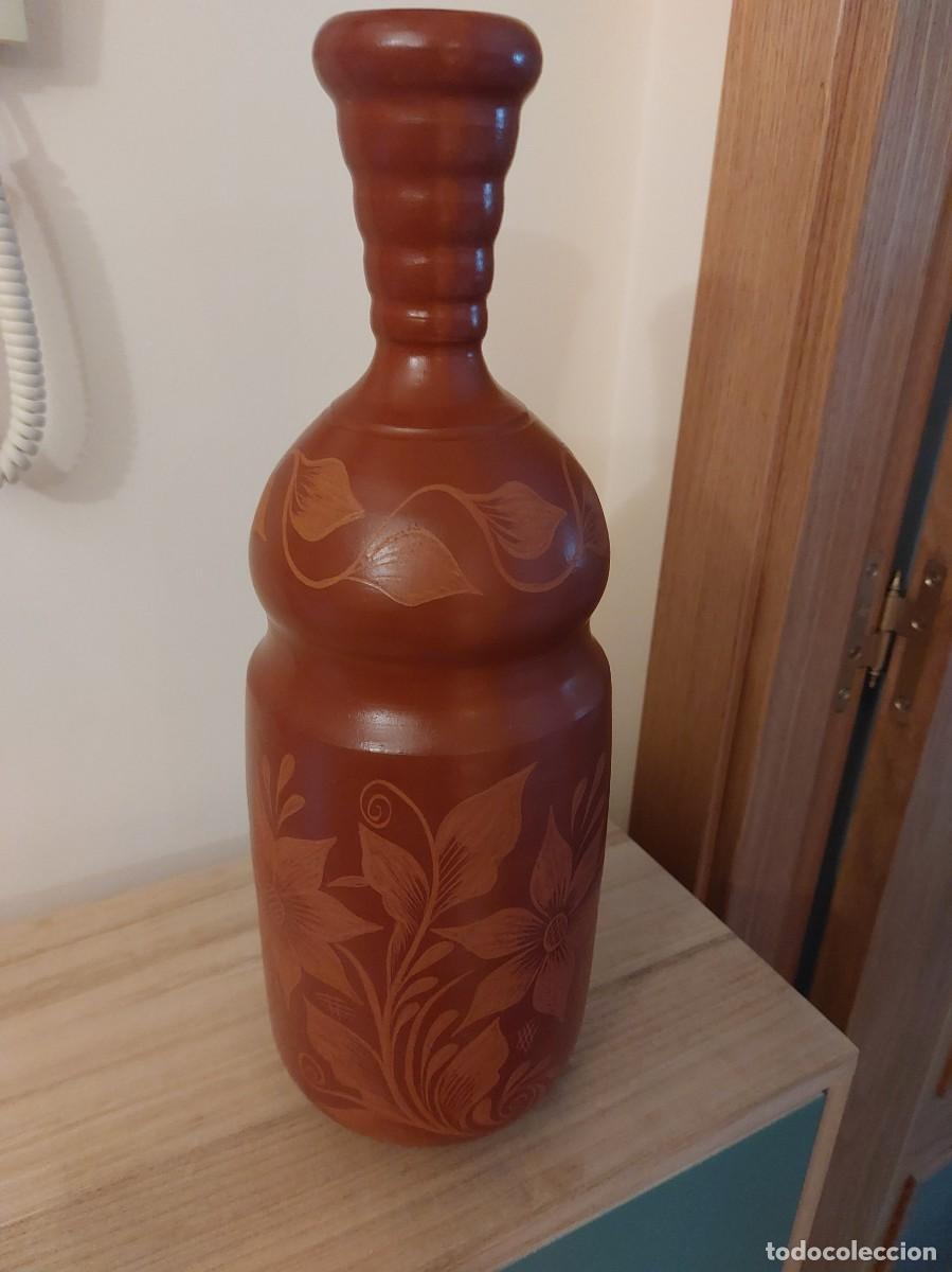 Artesan&iacute;a: JARRON DE BARRO DECORADO - Foto 2