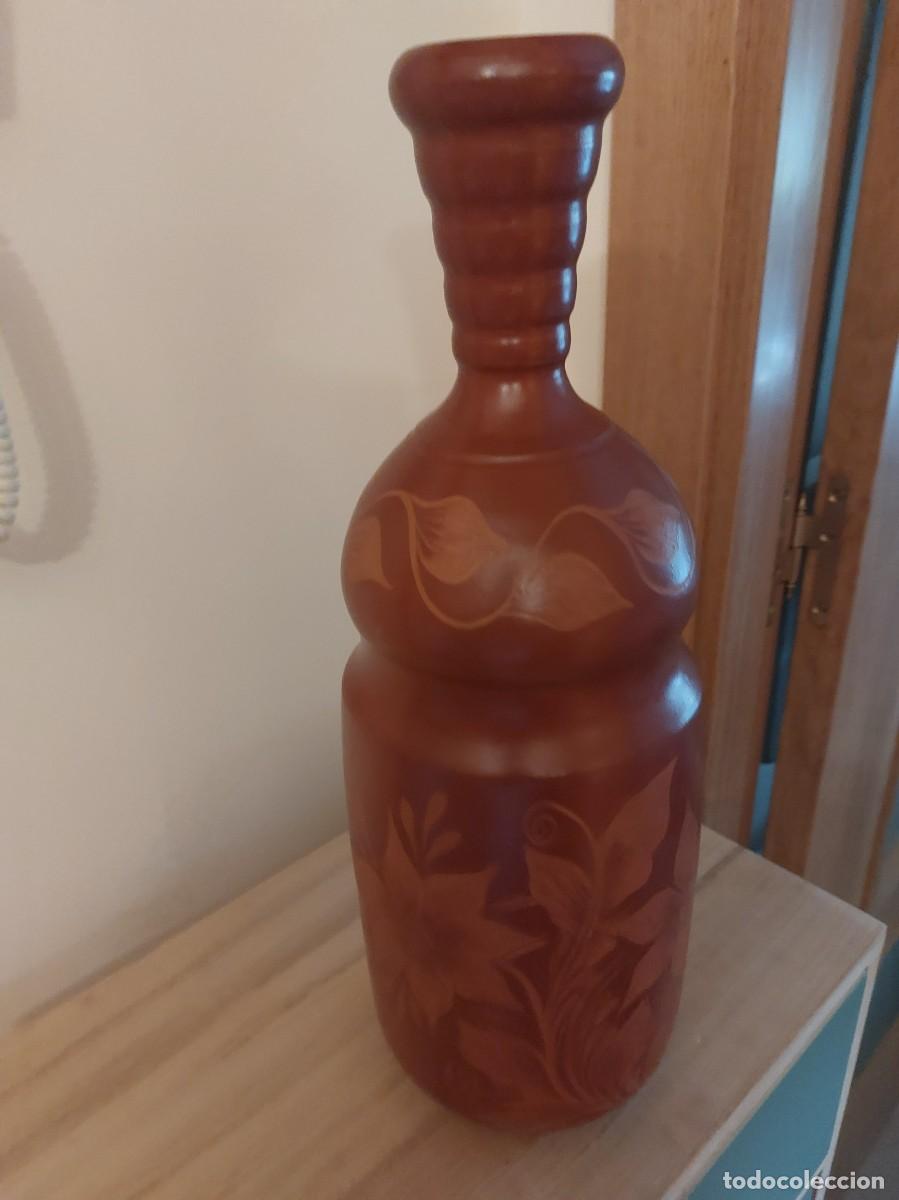 Artesan&iacute;a: JARRON DE BARRO DECORADO - Foto 3