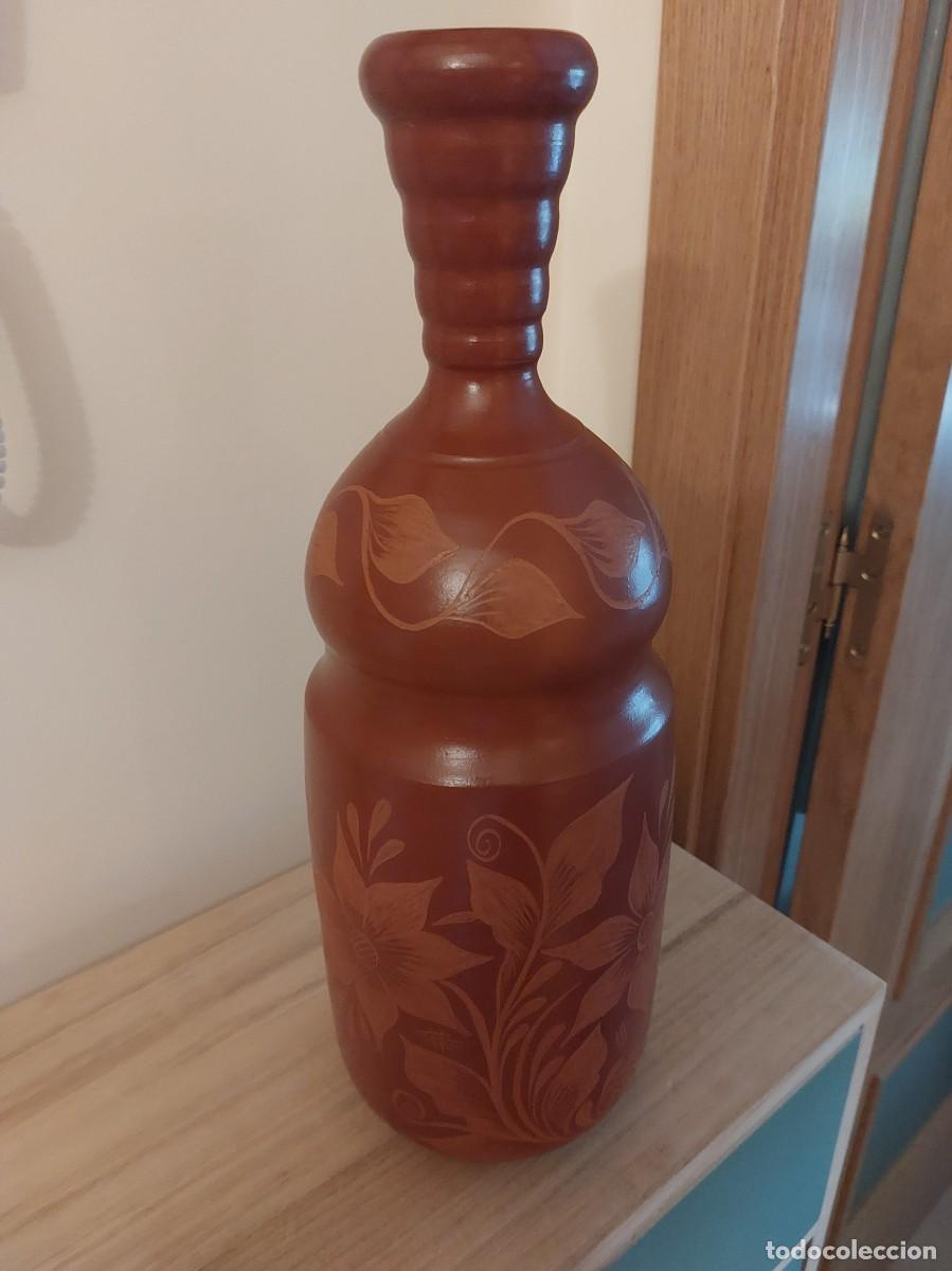 Artesan&iacute;a: JARRON DE BARRO DECORADO - Foto 4