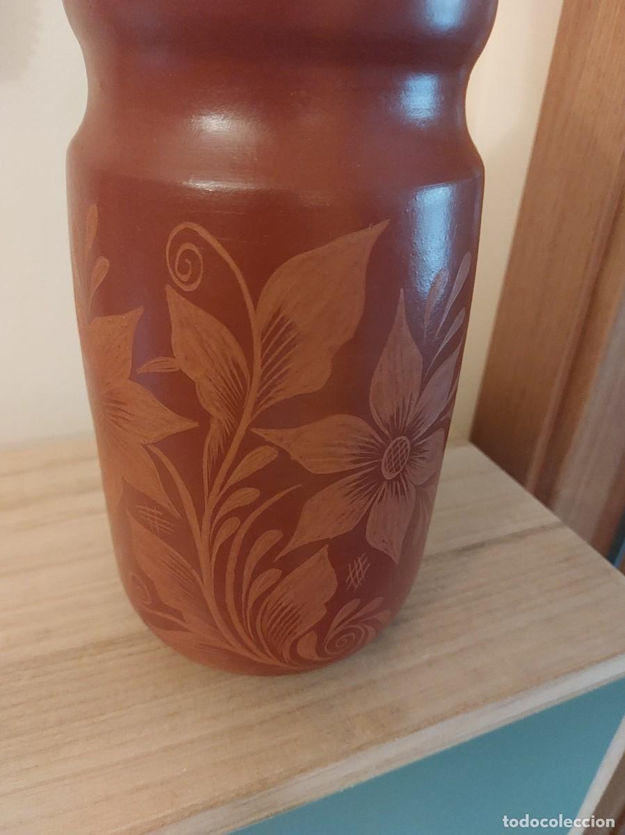 Artesan&iacute;a: JARRON DE BARRO DECORADO - Foto 5
