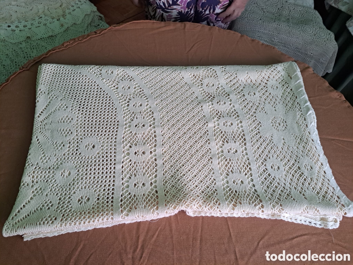 Artesan&iacute;a: Plaid de ganchillo - Foto 1