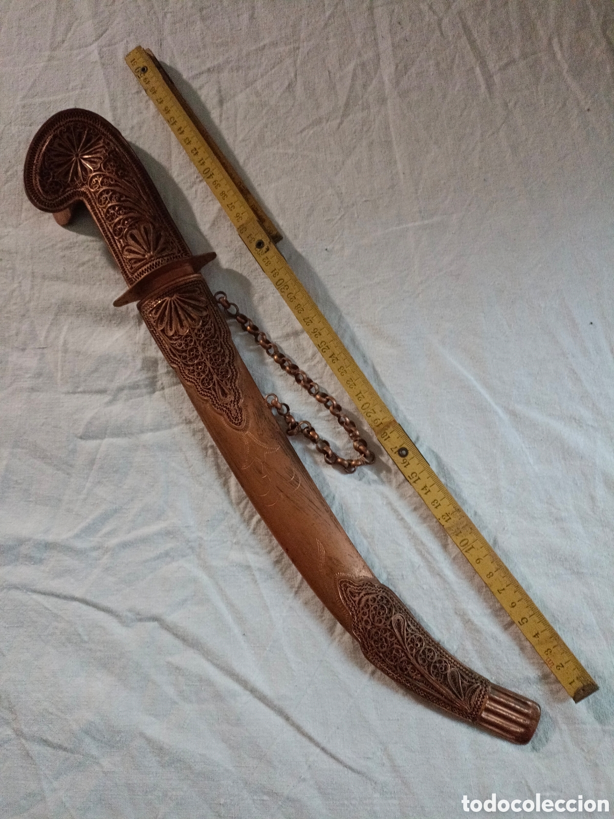 Artesan&iacute;a: Sable de cobre labor filigrana - Foto 4