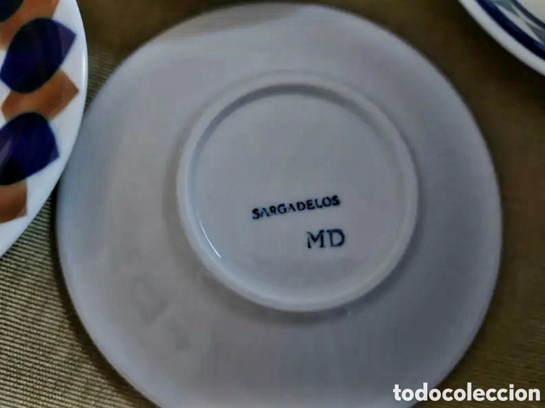 cerámica sargadelos - 8 platos café 11 cm - Compra venta en