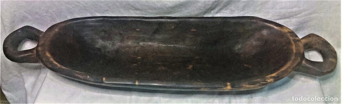 Artesan&iacute;a: CUENCO/BANDEJA DE MADERA AFRICANO - Foto 1