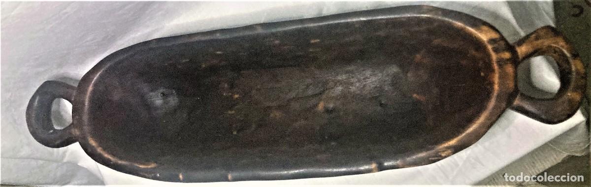 Artesan&iacute;a: CUENCO/BANDEJA DE MADERA AFRICANO - Foto 2