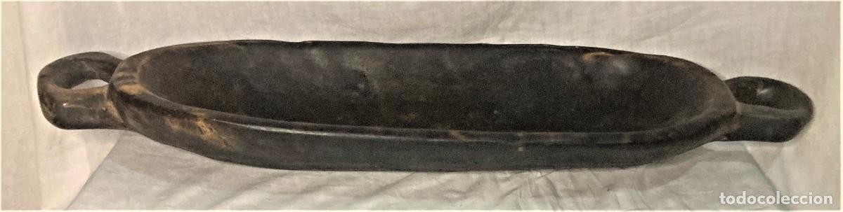 Artesan&iacute;a: CUENCO/BANDEJA DE MADERA AFRICANO - Foto 5