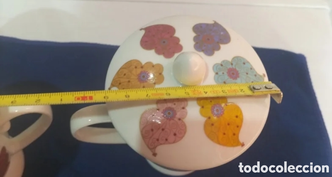 Artesan&iacute;a: Conjunto de tazas de t&eacute;. - Foto 5