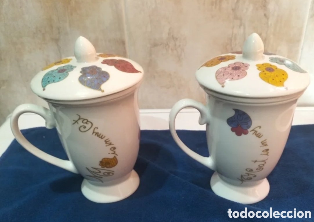 Artesan&iacute;a: Conjunto de tazas de t&eacute;. - Foto 6