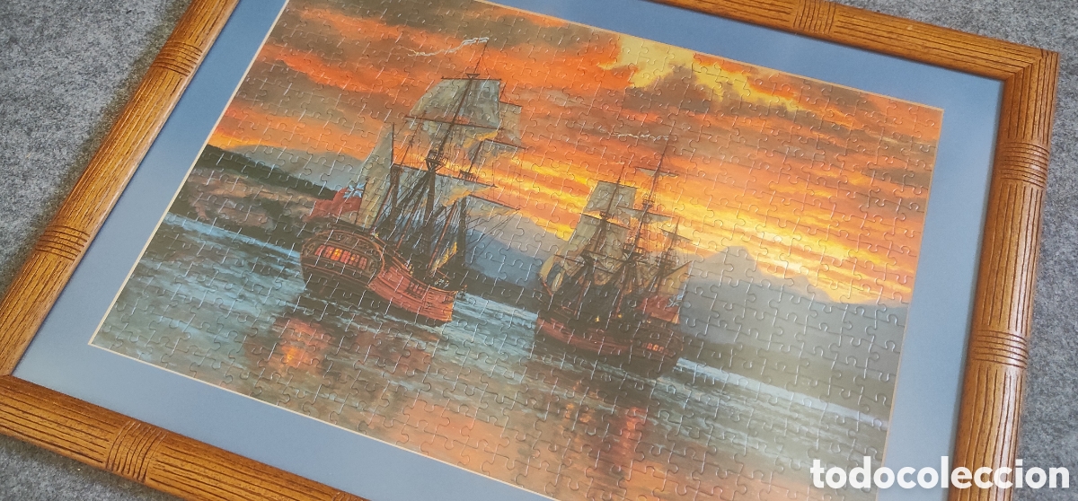 Artesan&iacute;a: Cuadro con puzzle Clementoni - Foto 4