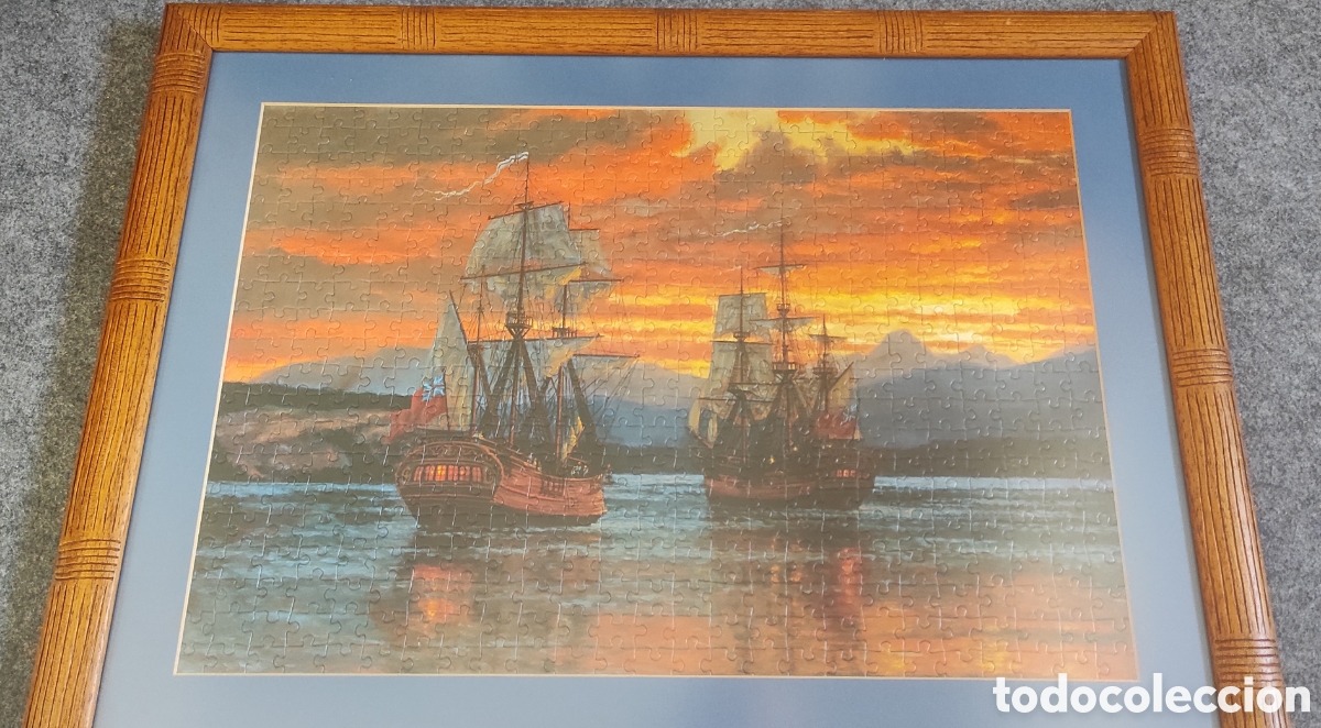Artesan&iacute;a: Cuadro con puzzle Clementoni - Foto 5