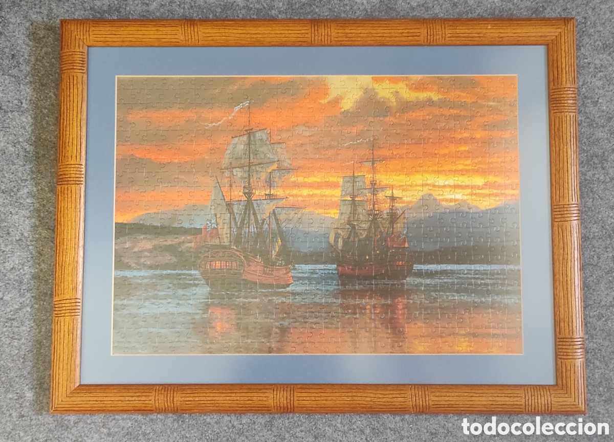 Artesan&iacute;a: Cuadro con puzzle Clementoni - Foto 1