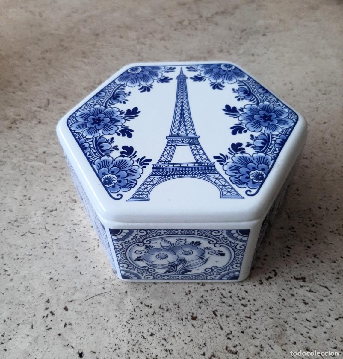 Artesan&iacute;a: CAJA HEXAGONAL DE PORCELANA - Foto 1