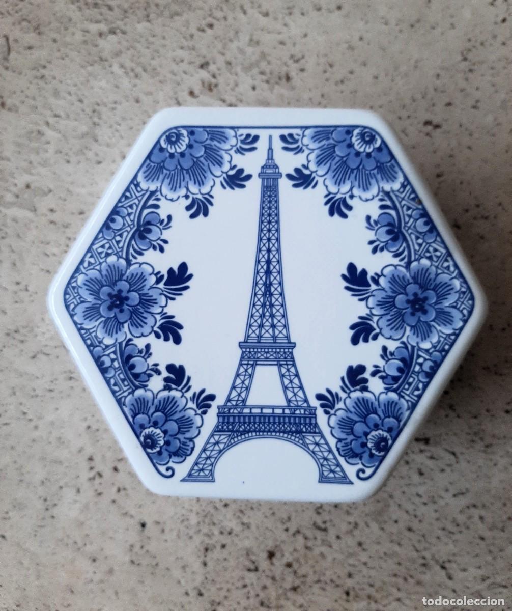 Artesan&iacute;a: CAJA HEXAGONAL DE PORCELANA - Foto 2