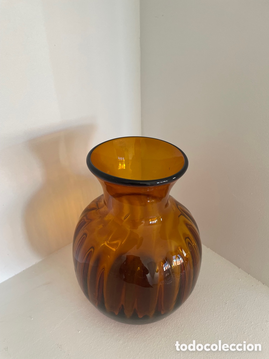 Artesan&iacute;a: jarron florero tallado - Foto 3