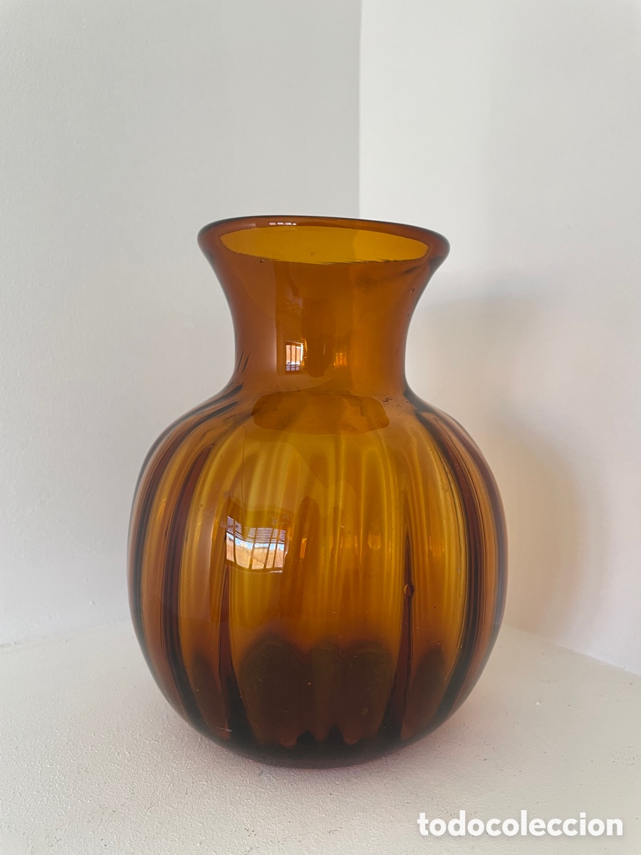 Artesan&iacute;a: jarron florero tallado - Foto 1