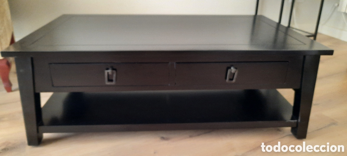 Artesan&iacute;a: Mesa sal&oacute;n de madera weng&eacute; - Foto 2