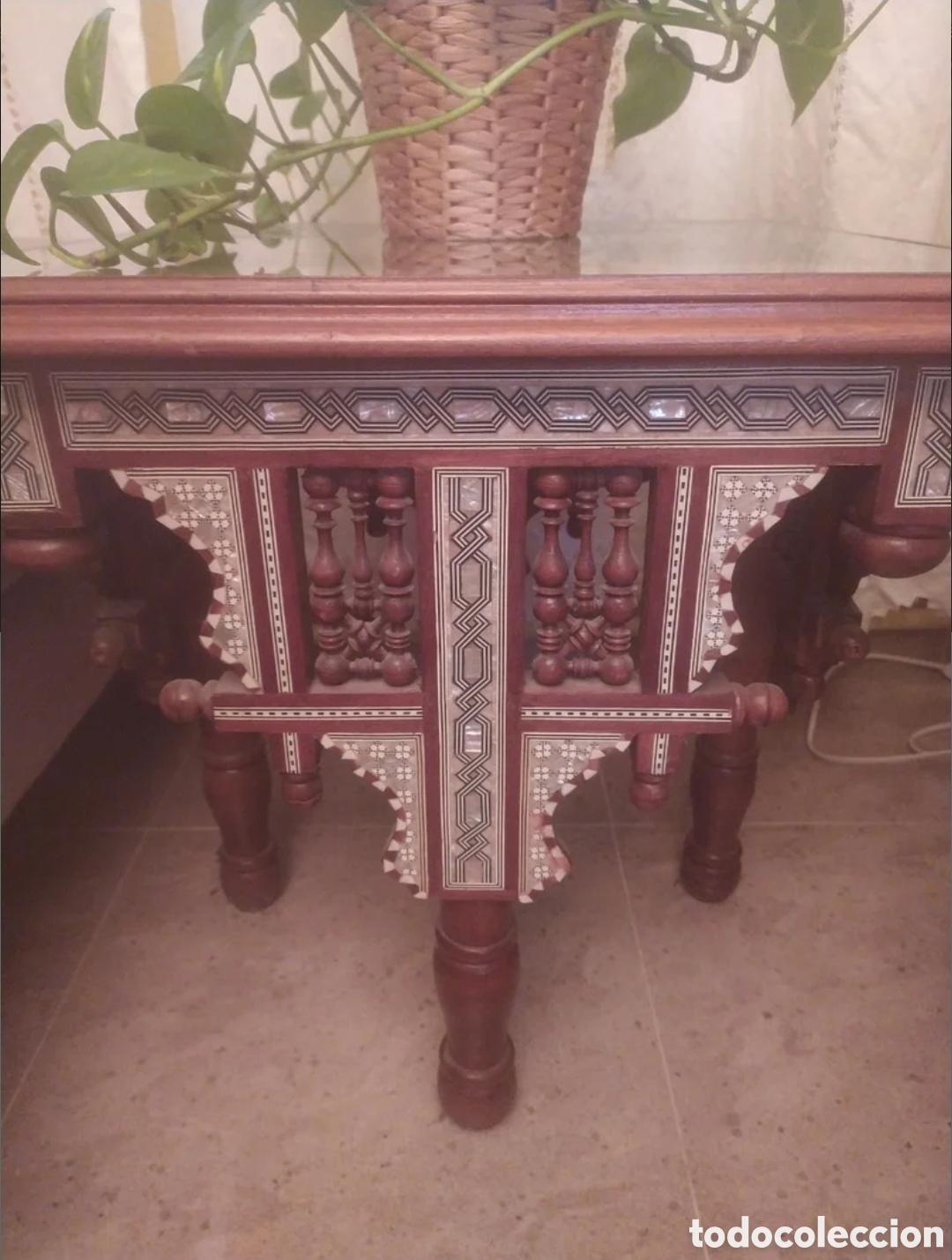 Artesan&iacute;a: Bonito Espejo y Mesa Artesanal