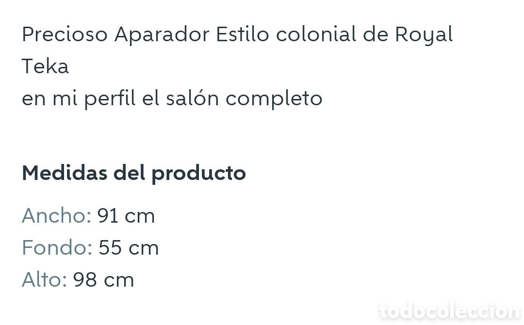 Artesan&iacute;a: MUEBLE Colonial - Foto 5