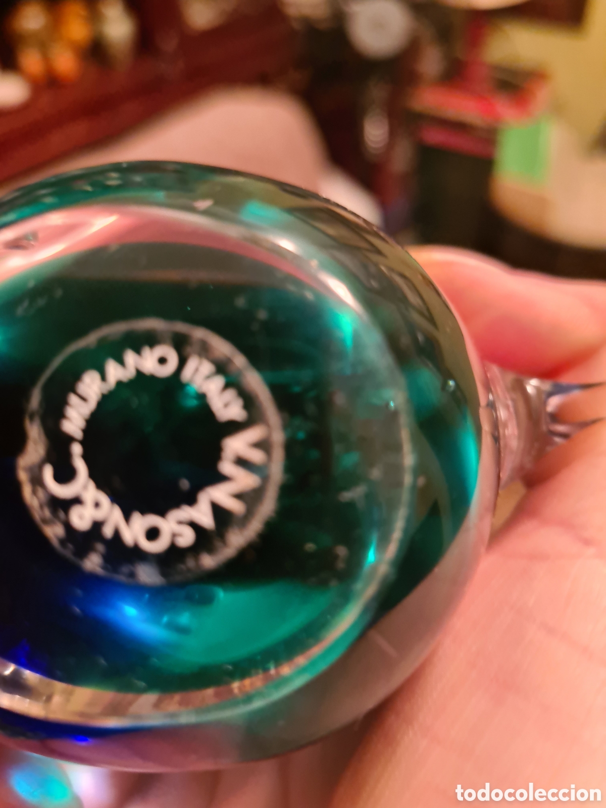 Artesan&iacute;a: Caracol de cristal de murano - Foto 1