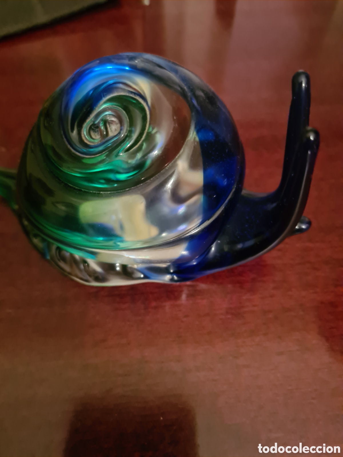 Artesan&iacute;a: Caracol de cristal de murano - Foto 1