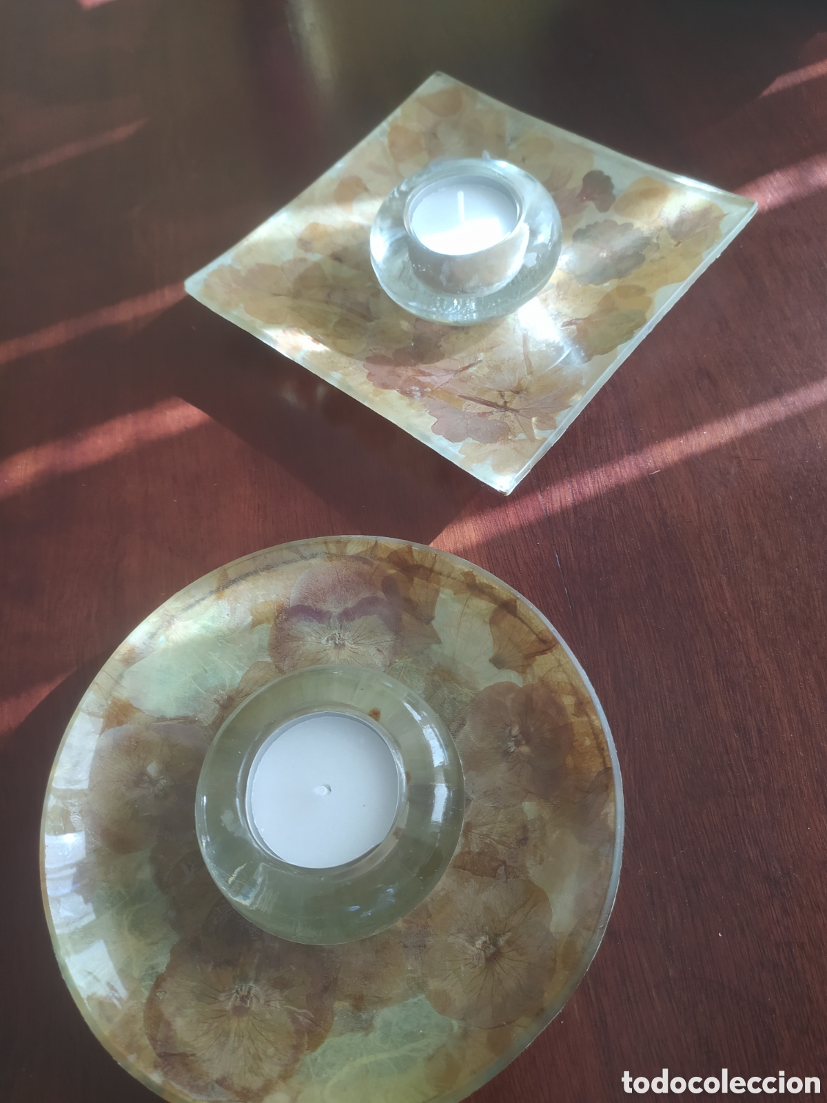Artesan&iacute;a: PORTAVELAS