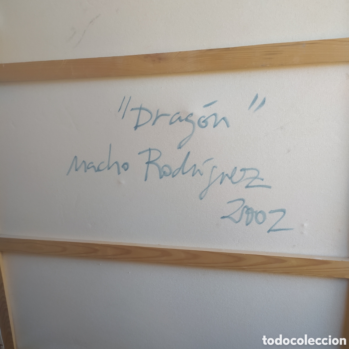 Artesan&iacute;a: NACHO Rodr&iacute;guez &rdquo;Drag&oacute;n&rdquo; Cuadro - Foto 4