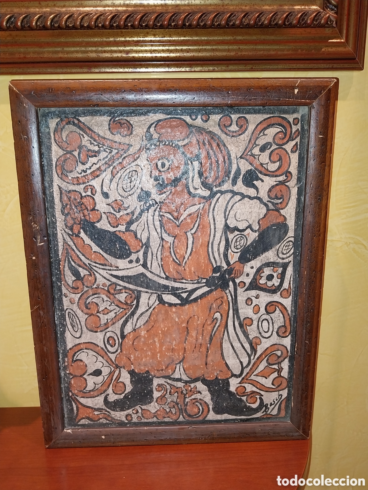Artesan&iacute;a: Socarrat. Placa cer&aacute;mica. - Foto 1