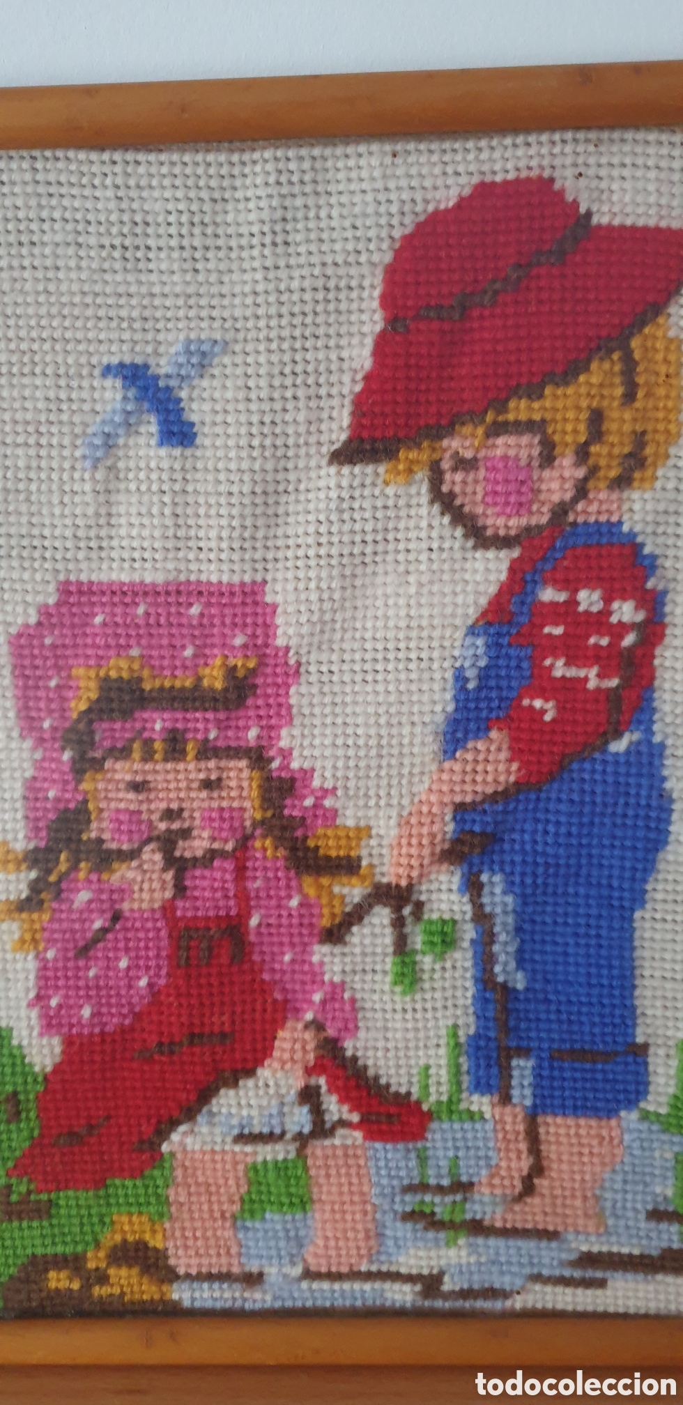 Artesan&iacute;a: Cuadro punto de cruz - Foto 1