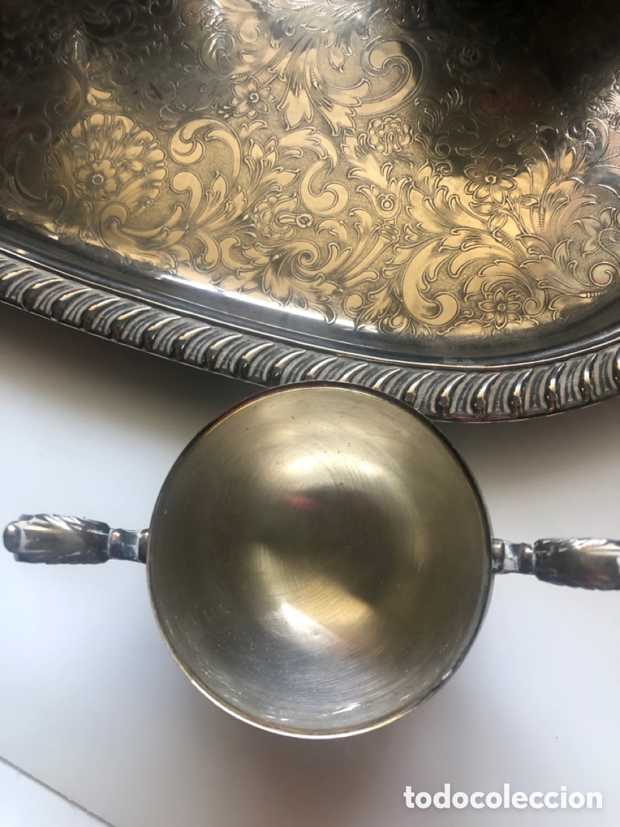 Artesan&iacute;a: Conjunto Caf&eacute; T&eacute; silver plated - Foto 10