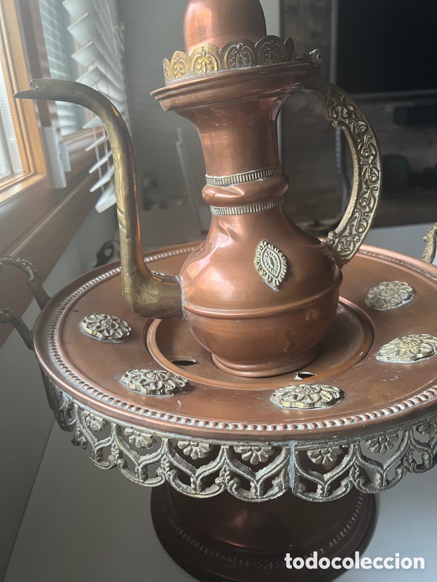 Artesan&iacute;a: Tetera Marroqu&iacute; sobre base - Foto 2