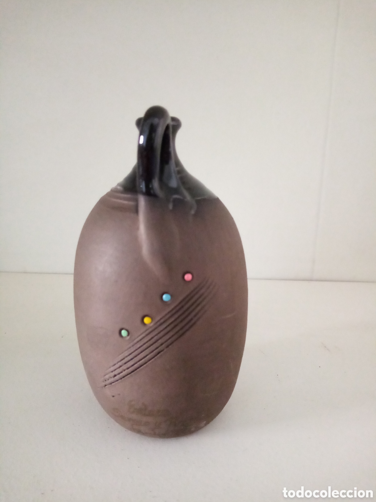 Artesan&iacute;a: Mini jarr&oacute;n de cer&aacute;mica decorado - Foto 3