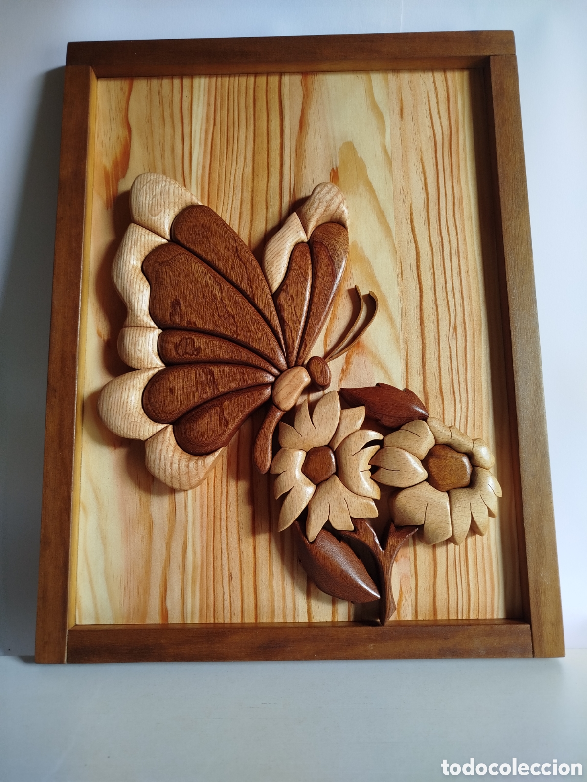 Artesan&iacute;a: Cuadro Intarsia........ - Foto 1