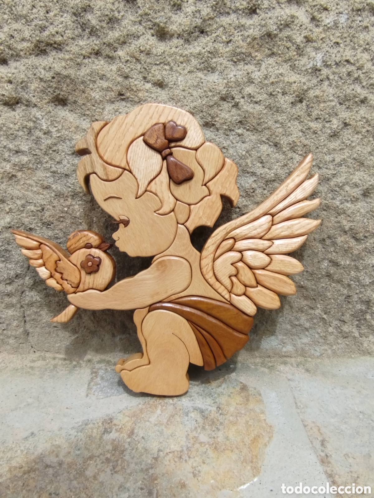 Artesan&iacute;a: Intarsia Bebe &Aacute;ngel ....... - Foto 1